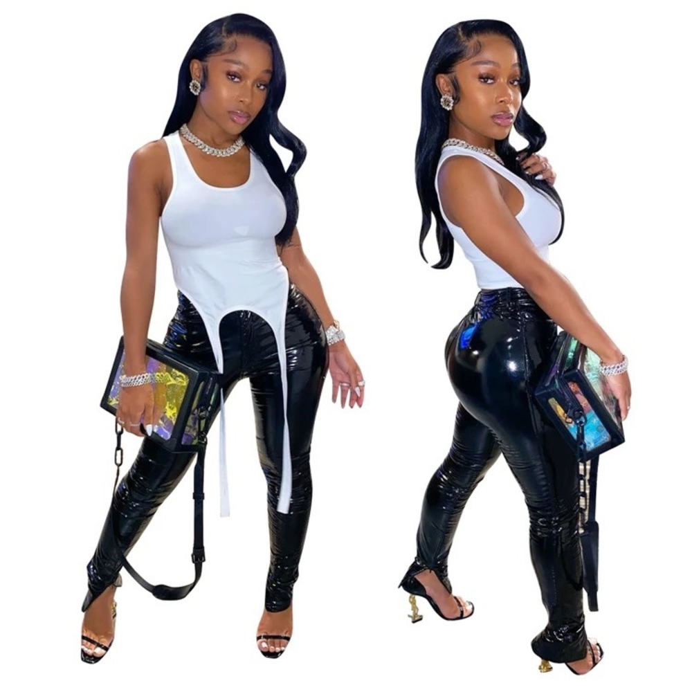 Liquid Leather Pants